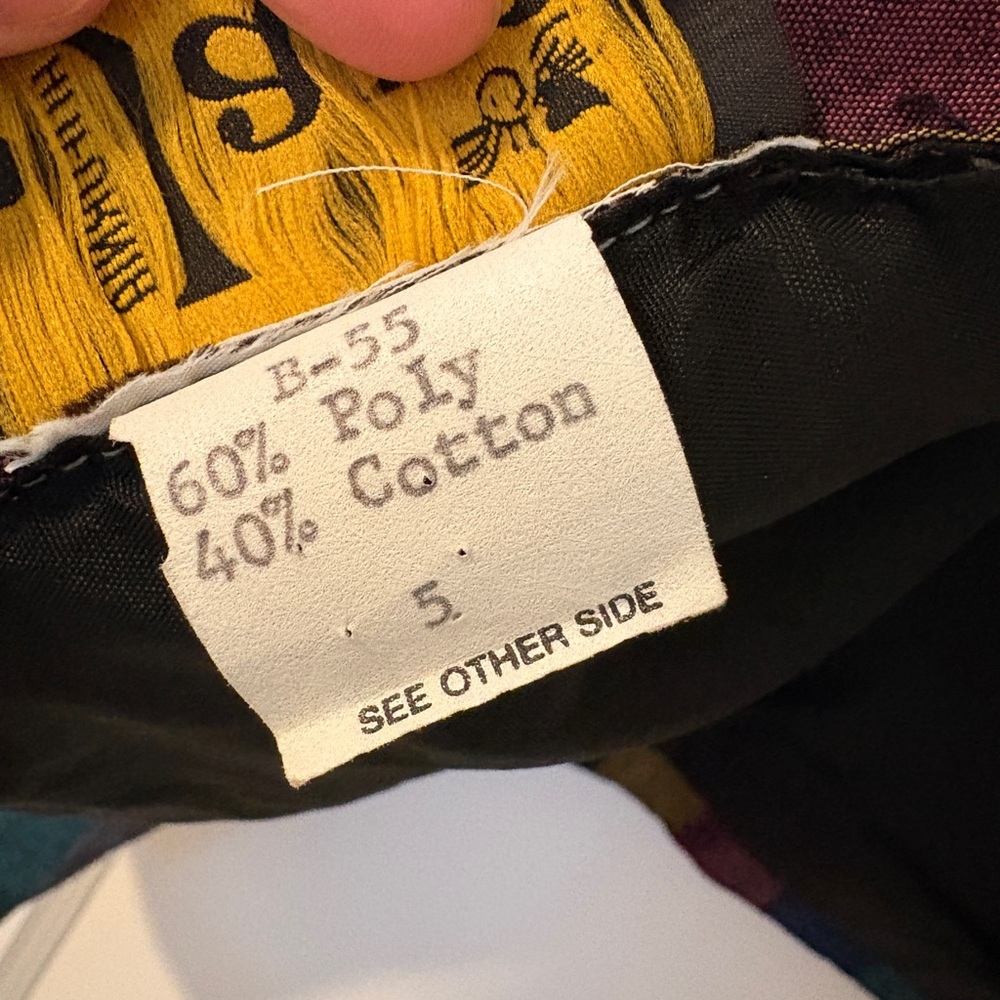 Vintage 1980’s California Jam Multicolor Striped Women's Cropped Jacket - Picture 4 of 4